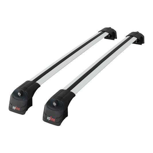 Compatible avec Jeep Grand Cherokee 4 (WK2) 2011-2020 ACE-2 modèle Barres de Toit Railing Porte-Bagages de Voiture Gris Aluminium Barres
