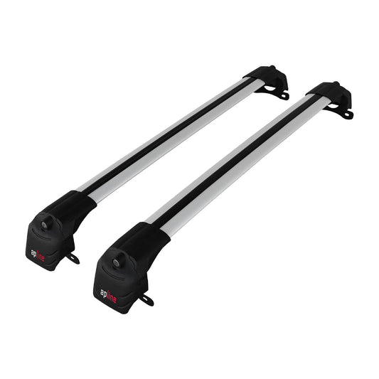 Compatible avec Honda CR-V 5 2017-2022 ACE-2 modèle Barres de Toit Railing Porte-Bagages de Voiture Gris Aluminium Barres