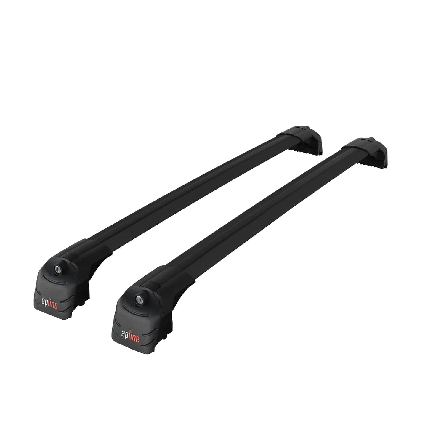 Compatible avec Audi Q7 (4M) 2015-2026 ACE-2 modèle Barres de Toit Railing Porte-Bagages de Voiture Noir Aluminium Barres