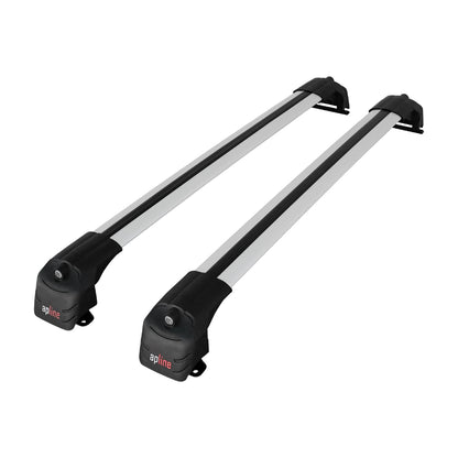 Compatible avec Honda CR-V 2 2002-2006 ACE-2 modèle Barres de Toit Railing Porte-Bagages de Voiture Gris Aluminium Barres