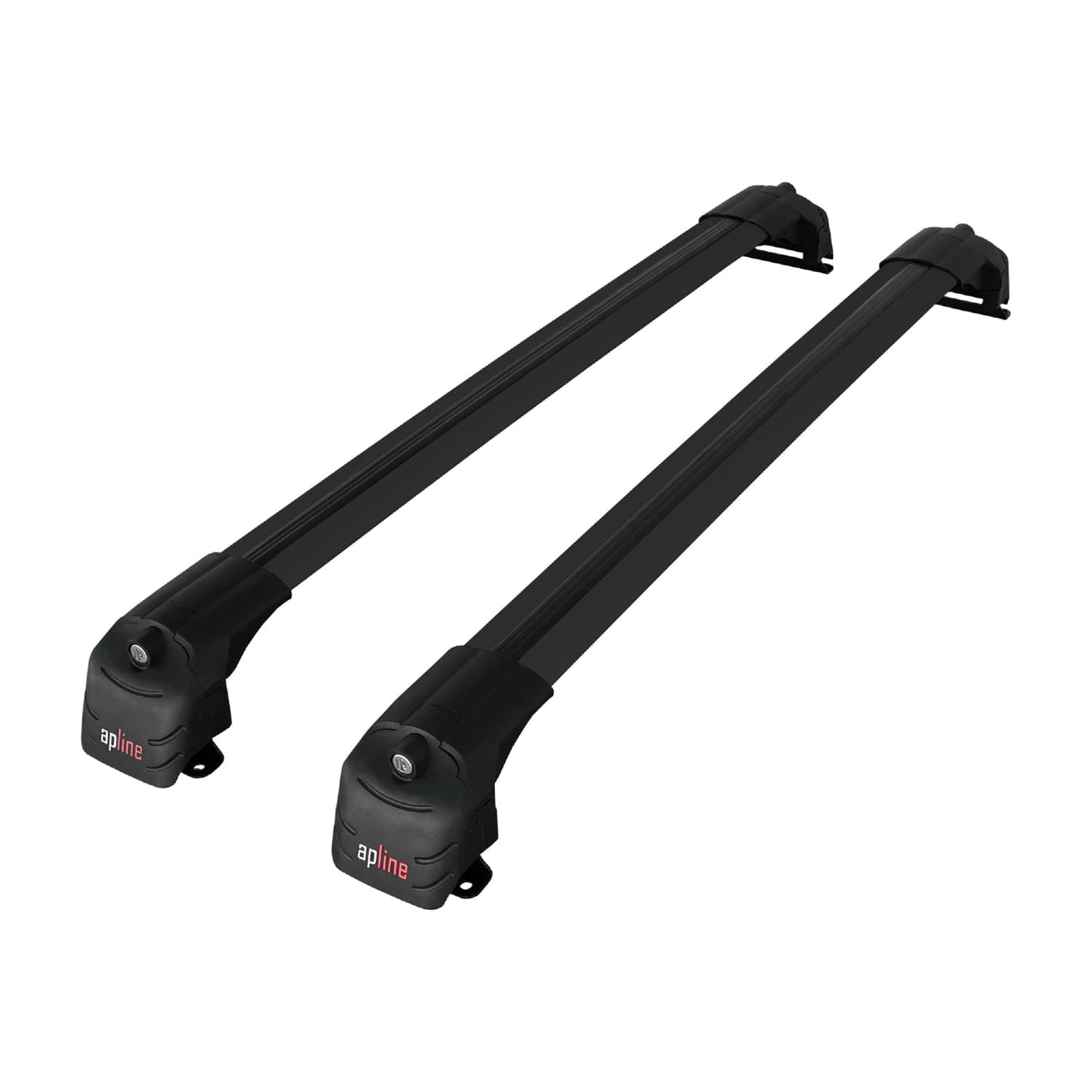 Compatible avec Honda CR-V 2 2002-2006 ACE-2 modèle Barres de Toit Railing Porte-Bagages de Voiture Noir Aluminium Barres