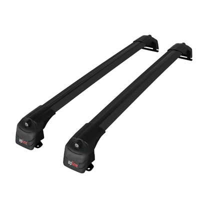 Compatible avec Honda CR-V 2 2002-2006 ACE-2 modèle Barres de Toit Railing Porte-Bagages de Voiture Noir Aluminium Barres