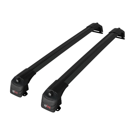 Compatible avec Honda CR-V 2 2002-2006 ACE-2 modèle Barres de Toit Railing Porte-Bagages de Voiture Noir Aluminium Barres