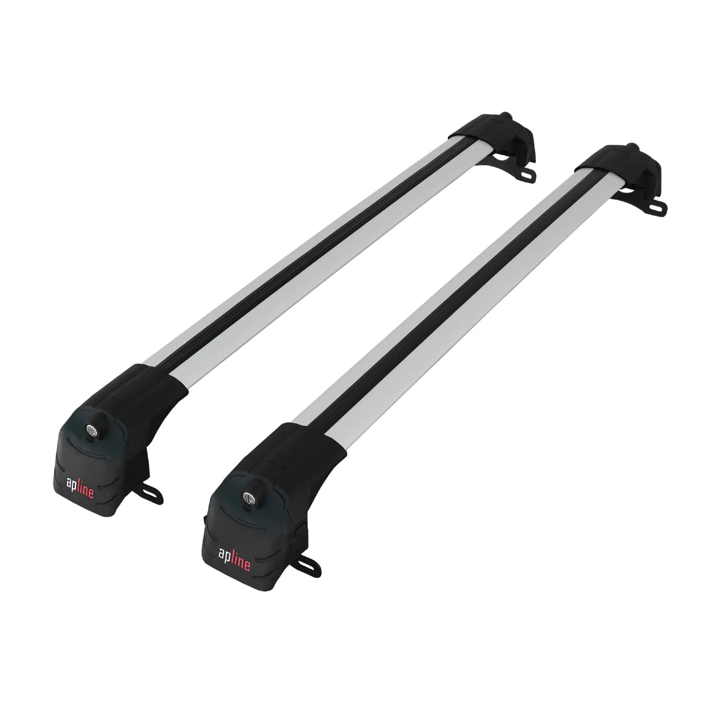 Compatible avec Cadillac Escalade 2015-2020 ACE-2 modèle Barres de Toit Railing Porte-Bagages de Voiture Gris Aluminium Barres