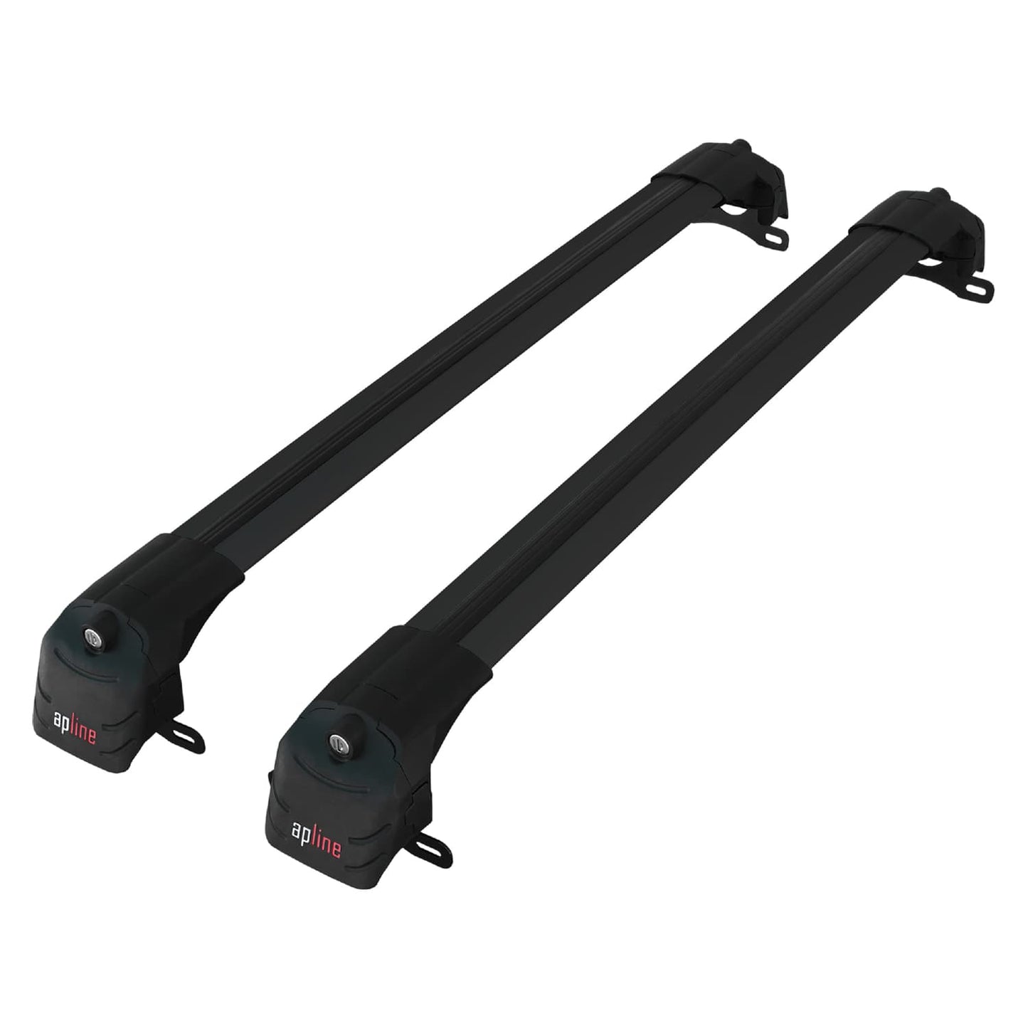 Compatible avec Cadillac Escalade 2015-2020 ACE-2 modèle Barres de Toit Railing Porte-Bagages de Voiture Noir Aluminium Barres