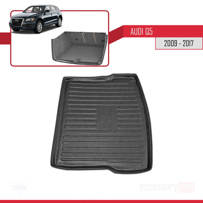 Tapis de Coffre pour Q5 2009-2017 NOIR