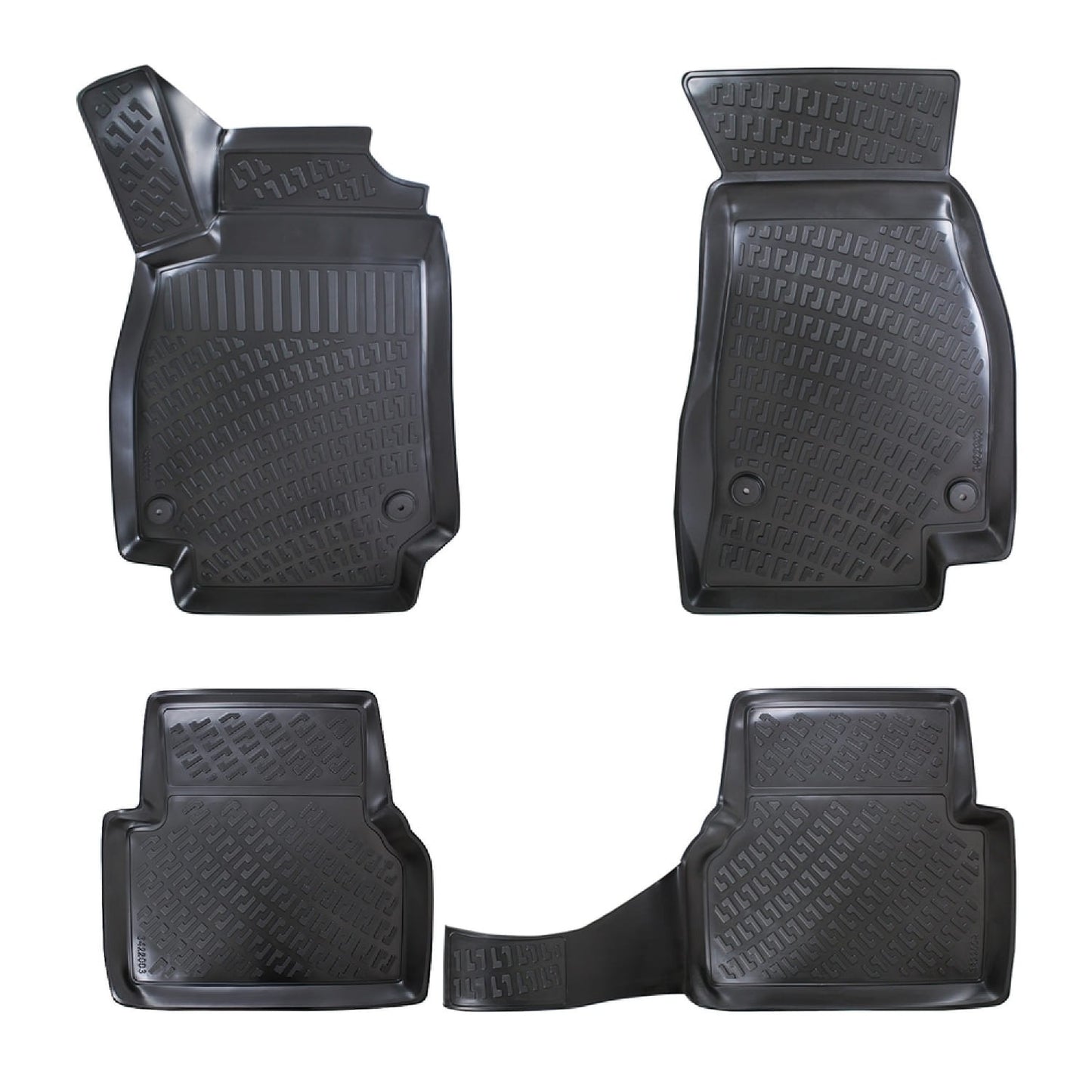Compatible avec A7 (C8) 2018-2025 4D Tapis de Voiture Noir