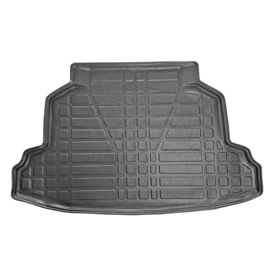 Compatible avec Toyota Corolla 9 (E120) Berline 2003-2007 Flexible Tapis de Coffre Plancher de Chargement Noir