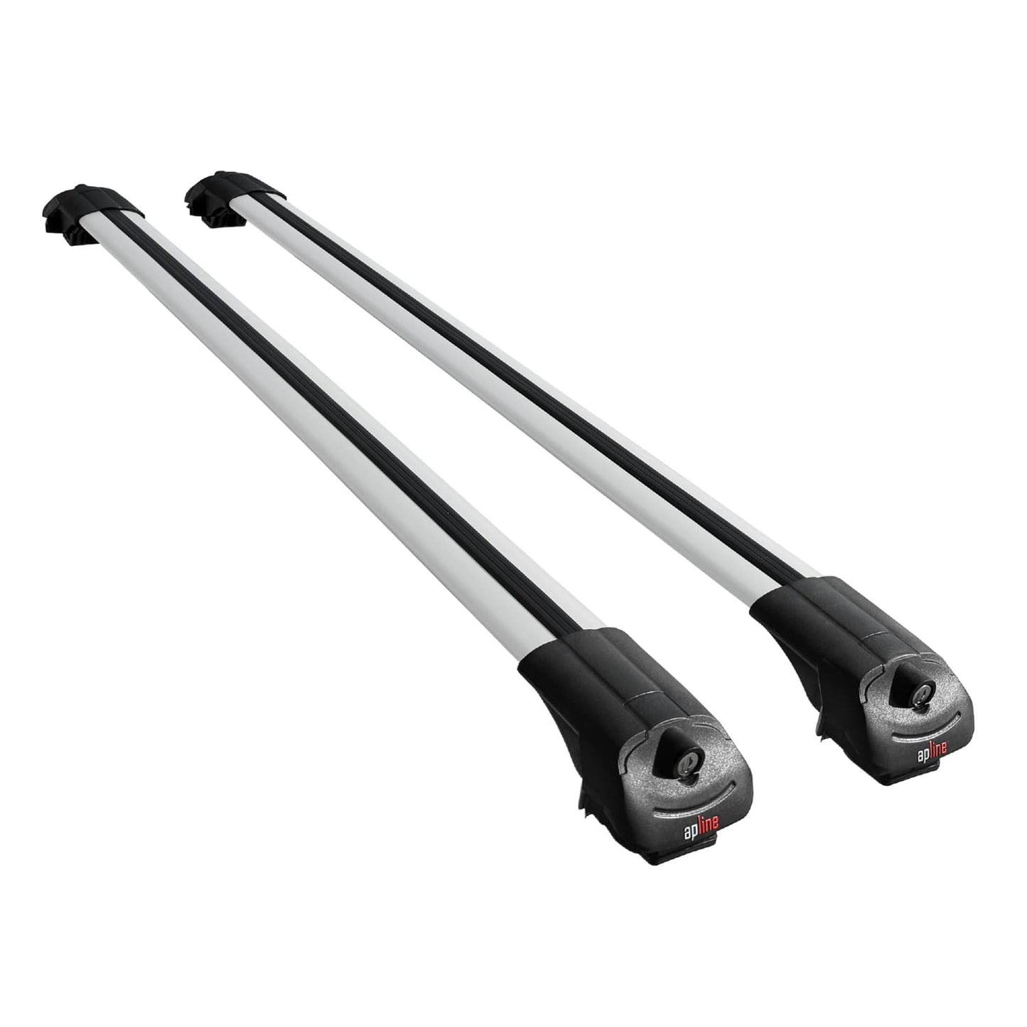 Compatible avec Fiat Fiorino 3 2008-2025 ACE-1 Barres de Toit Railing Porte-Bagages de Voiture Gris Aluminium 2 Barres