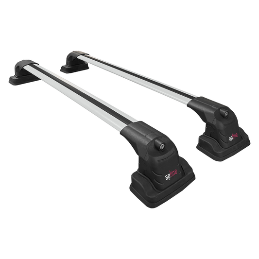 Compatible avec Ford B-Max (B232) 2012-2017 ACE-3 Barres de Toit Railing Porte-Bagages de Voiture Gris Aluminium 2 Barres