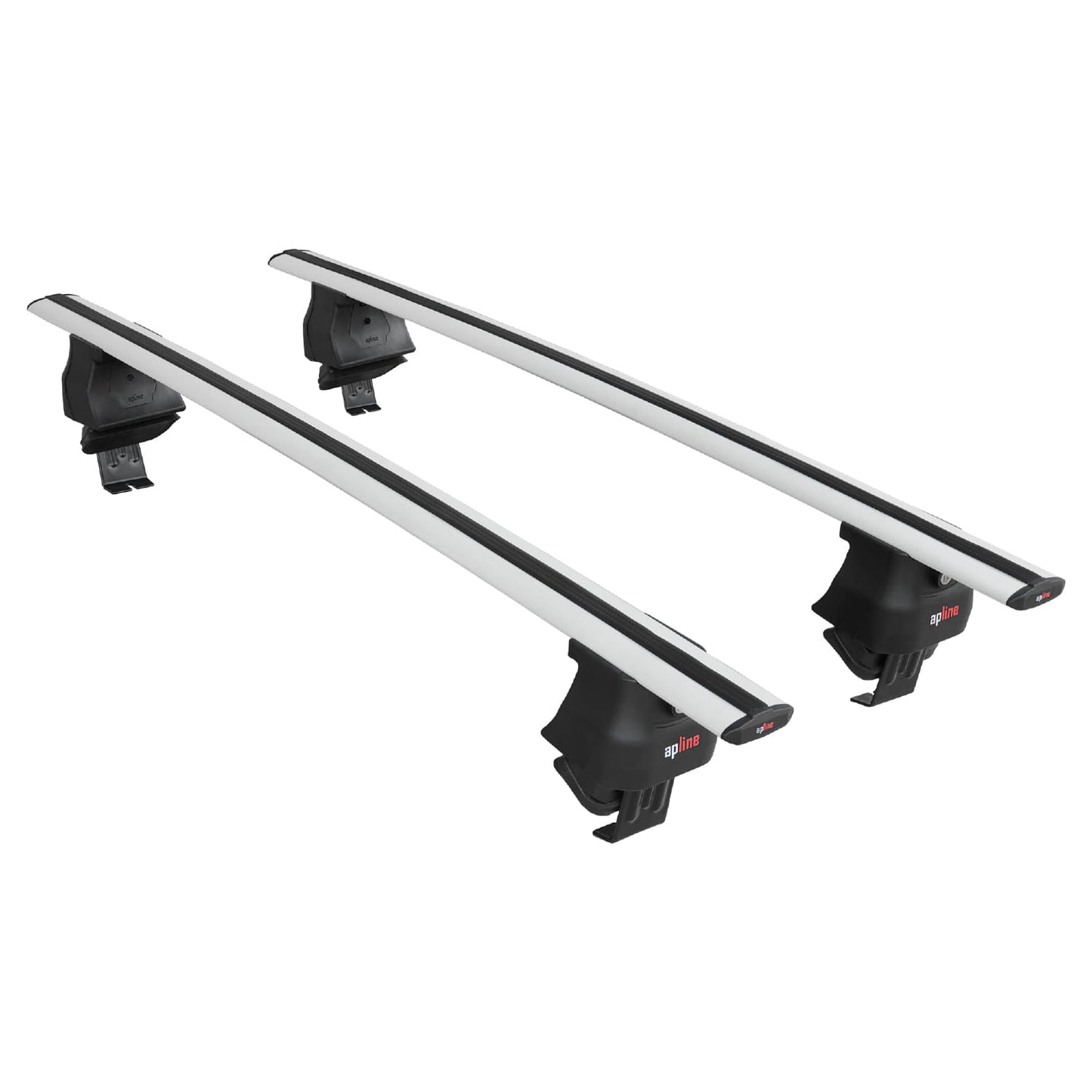 Compatible avec A4 (B6) 2001-2004 ACE-4 Barres de Toit Railing Porte-Bagages de Voiture Gris Aluminium 2 Barres