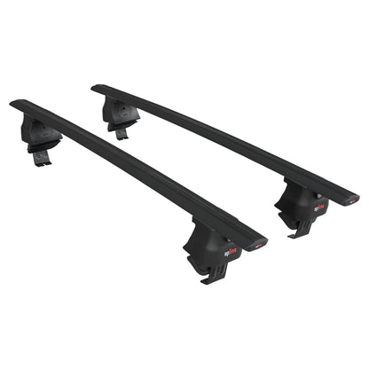 Compatible with DS 4 II 2021-2025 ACE-4 Car Roof Rack Cross Bar Black Aluminium 2 Bars