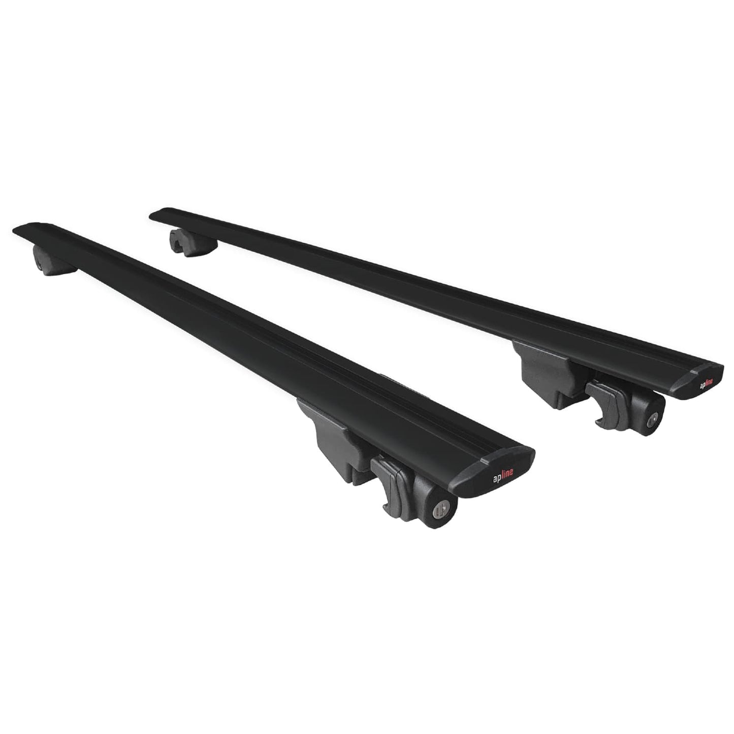 Compatible avec Ssangyong Rodius 2 2013-2018 HOOK Model Barres de Toit Railing Porte-Bagages de Voiture Noir Aluminium 2 Barres