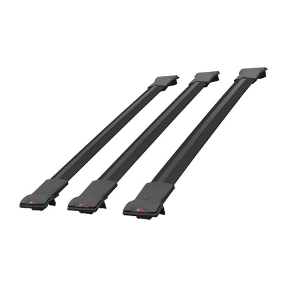 Compatible avec Great Wall Haval H2 2019-2021 FLY Model Barres de Toit Railing Porte-Bagages de Voiture Noir Aluminium 3 Barres